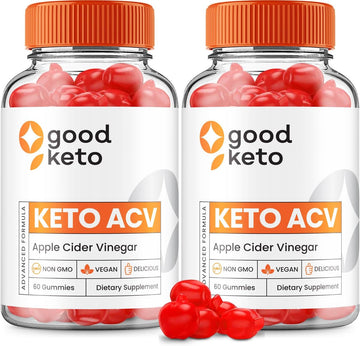 (2 Pack) Good Keto ACV Gummies - Official - Keto Good ACV Advanced For