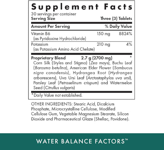MICHAEL'S Health Naturopathic Programs Water Balance Factors - 90 Vege