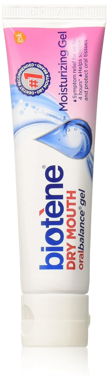 Biotene OralBalance Moisturizing Gel avor-Free, Alcohol-Free, for Dry Mouth, 1.5  (Pack of 3)