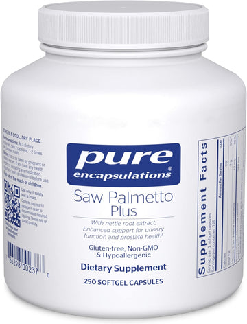 Pure Encapsulations Saw Palmetto Plus | with Nettle Root Extract to Su