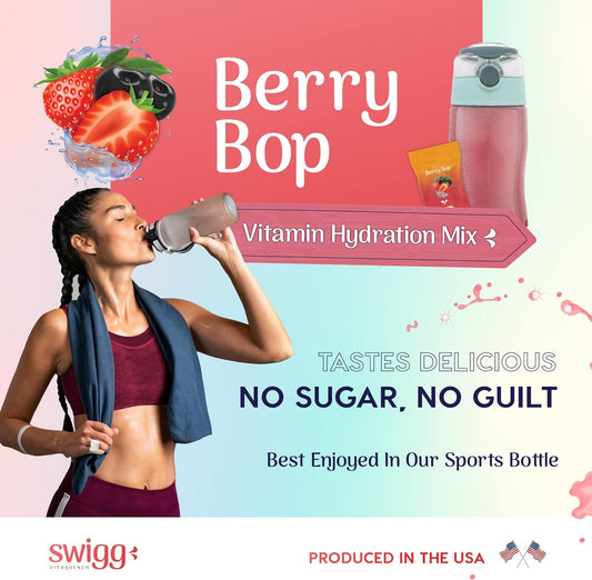 Electrolytes Powder Packets | Daily Multivitamin Hydration Packet | Electrolytes Powder No Sugar | 2500 Mcg B12, C + D +