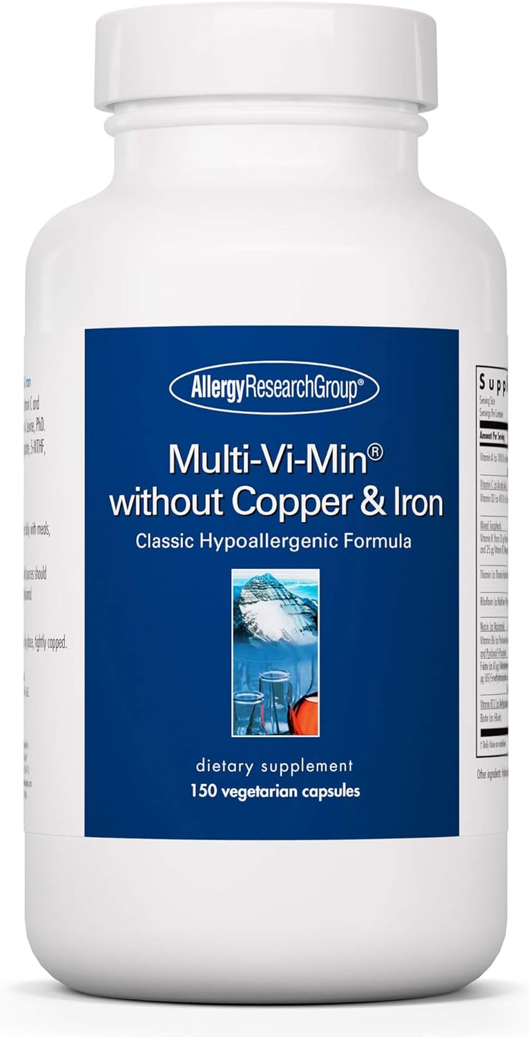 Allergy Research Group - Multi-Vi-Min Without Copper And Iron - Hypoal