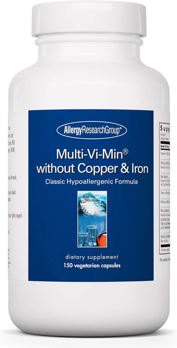 Allergy Research Group - Multi-Vi-Min Without Copper And Iron - Hypoal