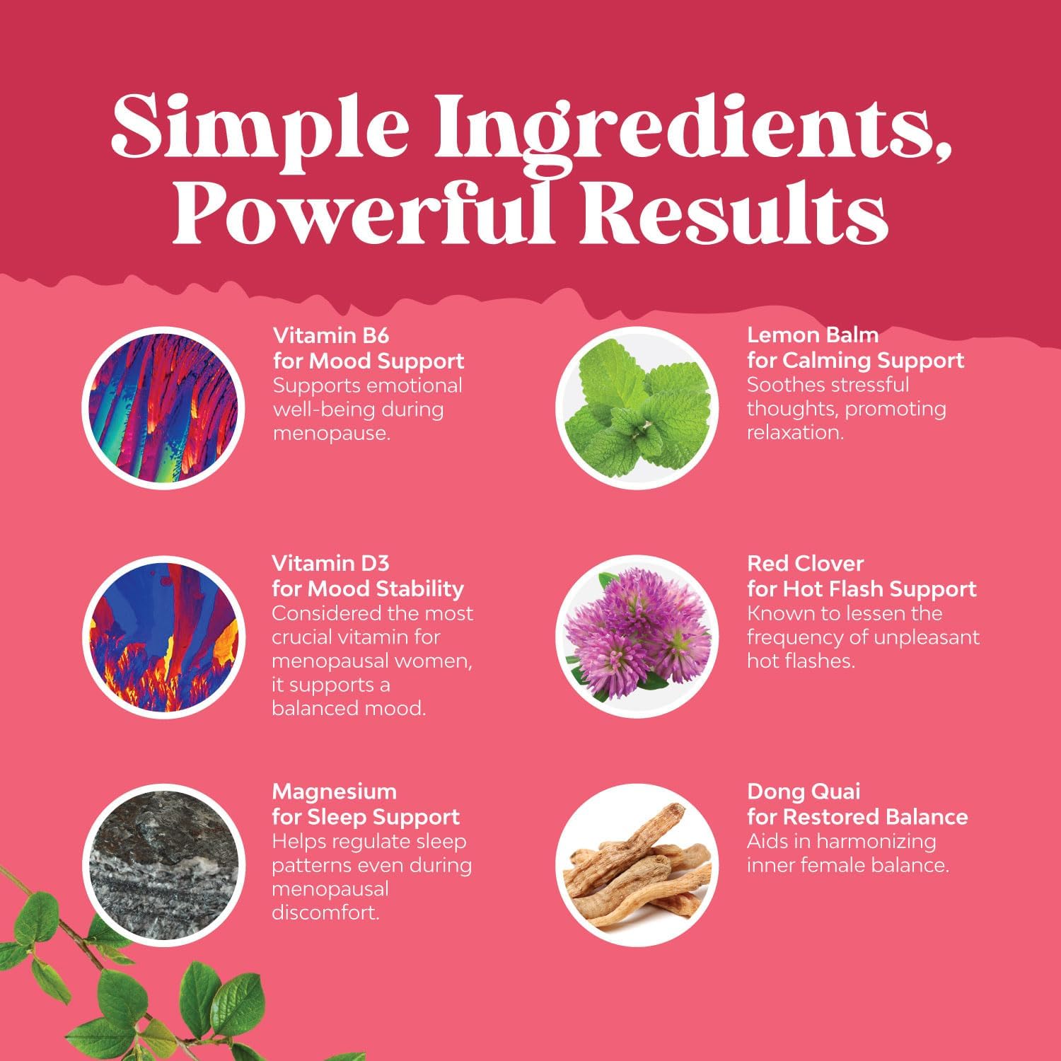 Complete Herbal Menopause Supplement for Women - Multibenefit Menopaus