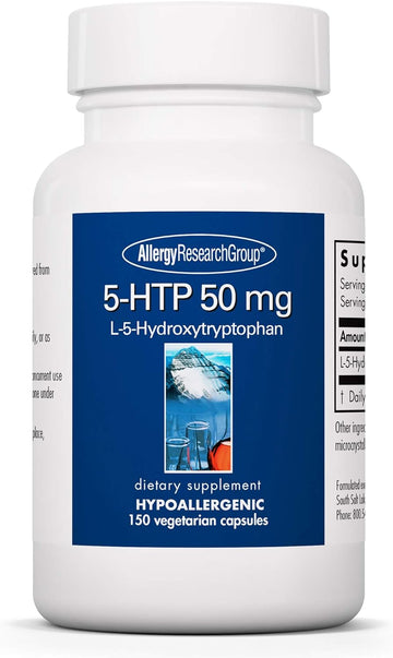 Allergy Research Group 5HTP - 50 mg - 150 Capsules0.8 Ounces