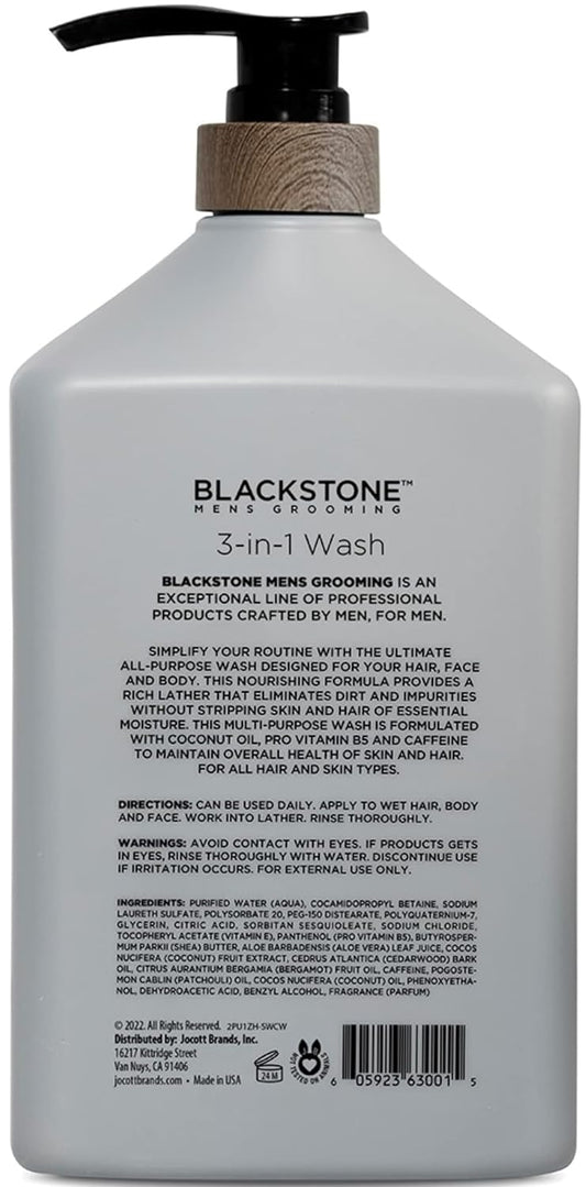 Esupli.com  Blackstone 3-in-1 Wash for Men - Cleanses & Cond