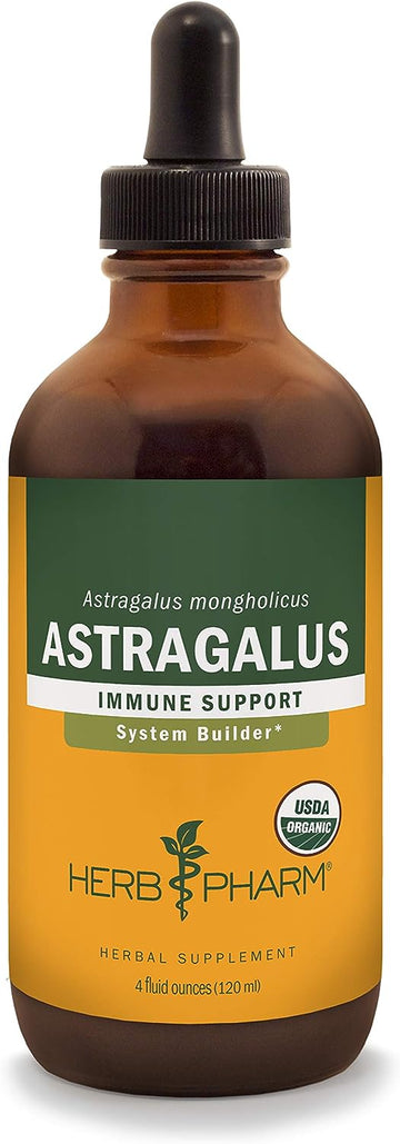 Herb Pharm Certified Organic Astragalus Liquid Extract for Immune Syst