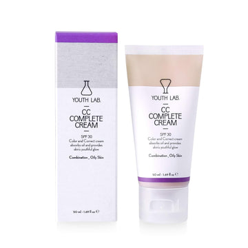 YOUTH LAB Women's Cc Complete Cream Spf30 Oily Skin 50