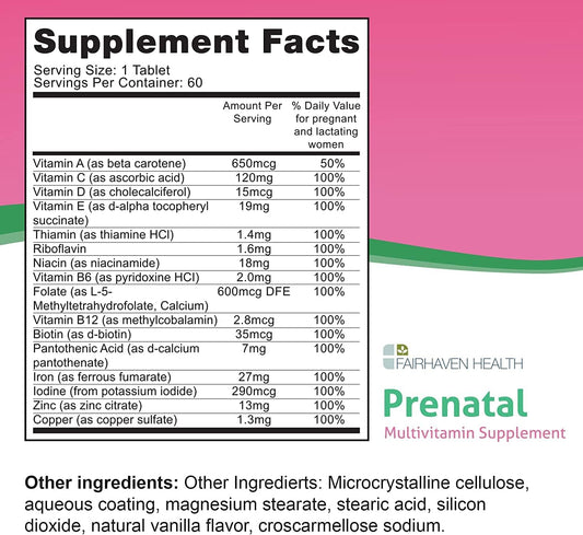 Peapod Prenatal Multivitamins, Essential For Women Trying To Conceive