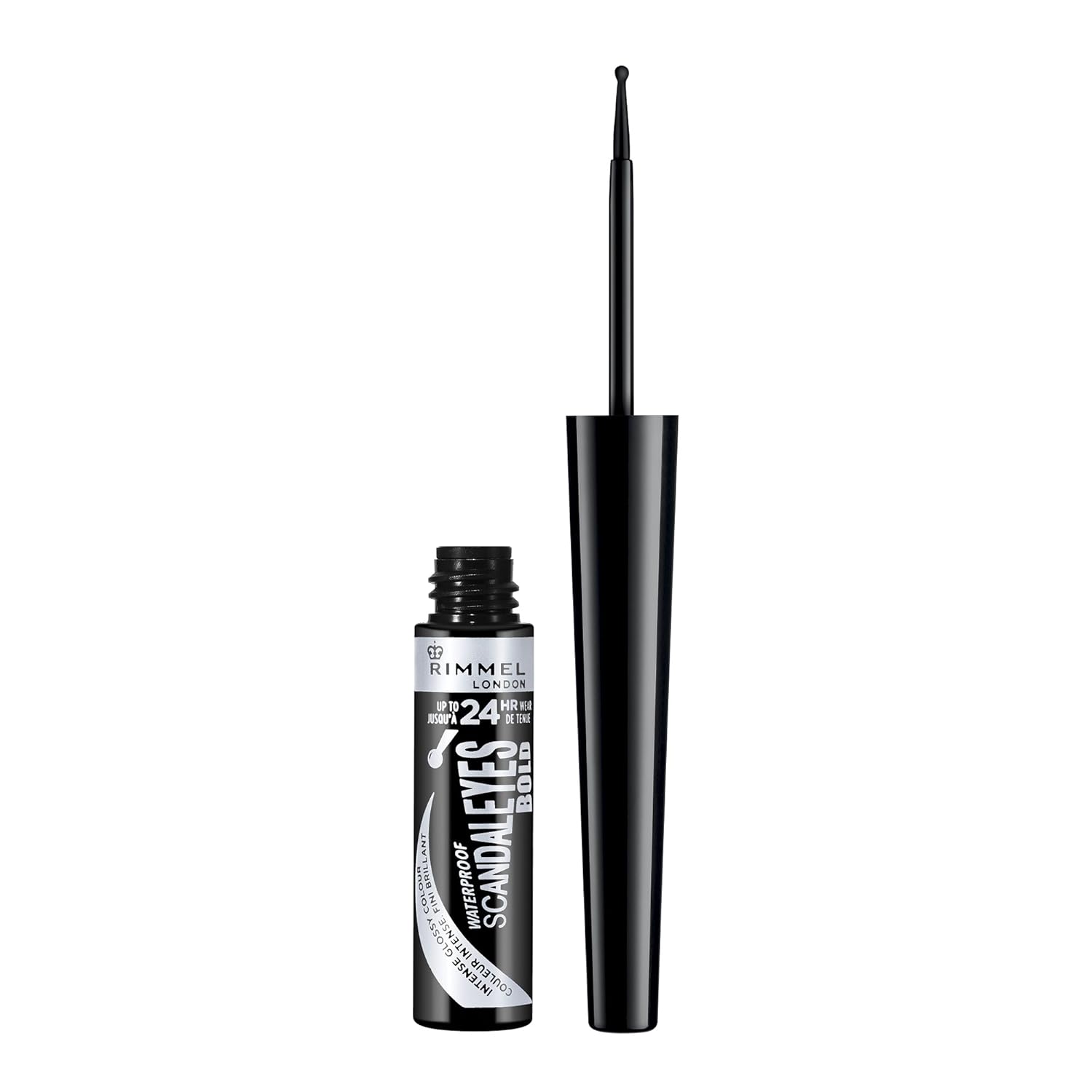 Rimmel Scandaleyes Liquid Liner, 001 Black, 0.37 uid