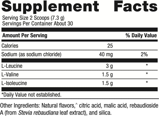Metagenics BCAAs Powder 7.72 oz (219 g), Orange Mango Flavor, 30 Servi