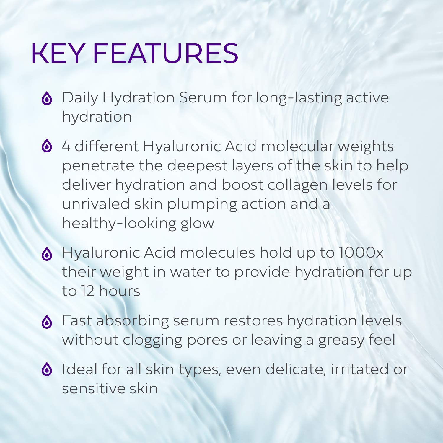 Esupli.com NxN Hyaluronic Acid Face Serum - Hydrate Skin, Boost Collage