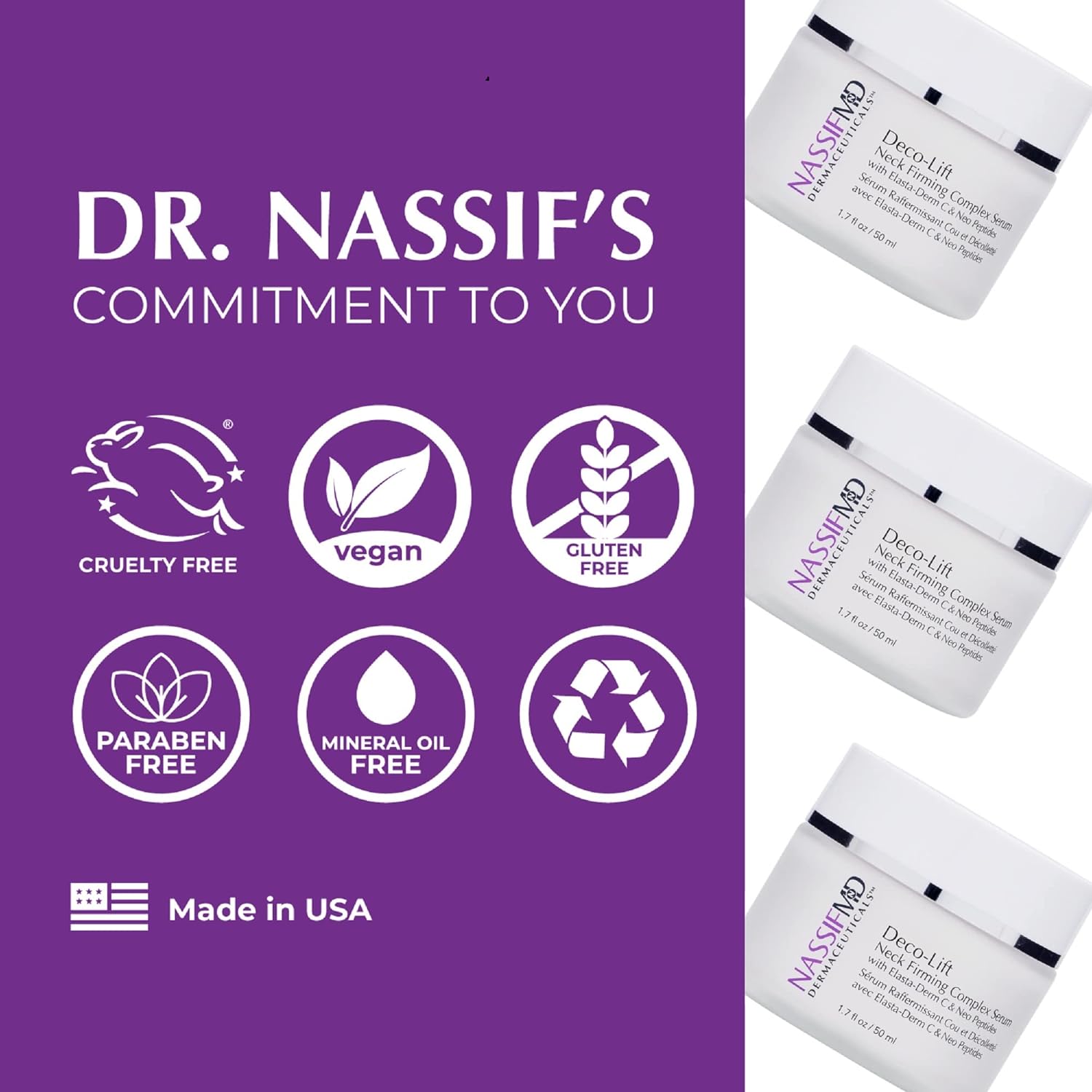 Esupli.com NassifMD Deco-Lift Neck Firming Cream and Tightening Complex