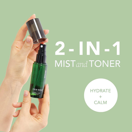 Korean Toner for Face - CICA Mist Toner, Alcohol-Free, Soothing, Hydrating, Vitalizing 1.7