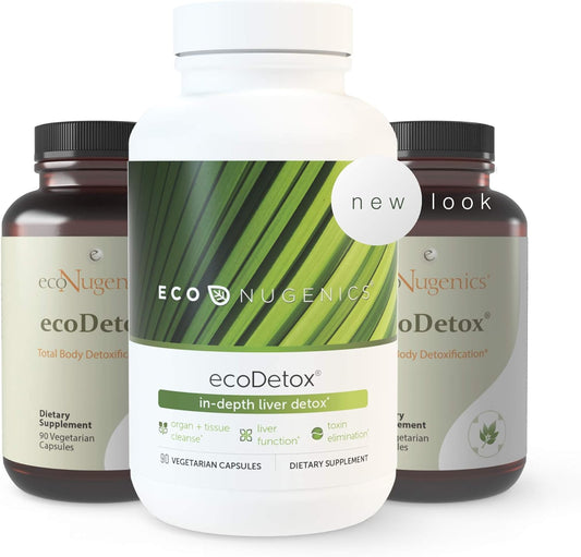 EcoNugenics ecoDetox Supplements to Support Total Body Detox & Cleansi