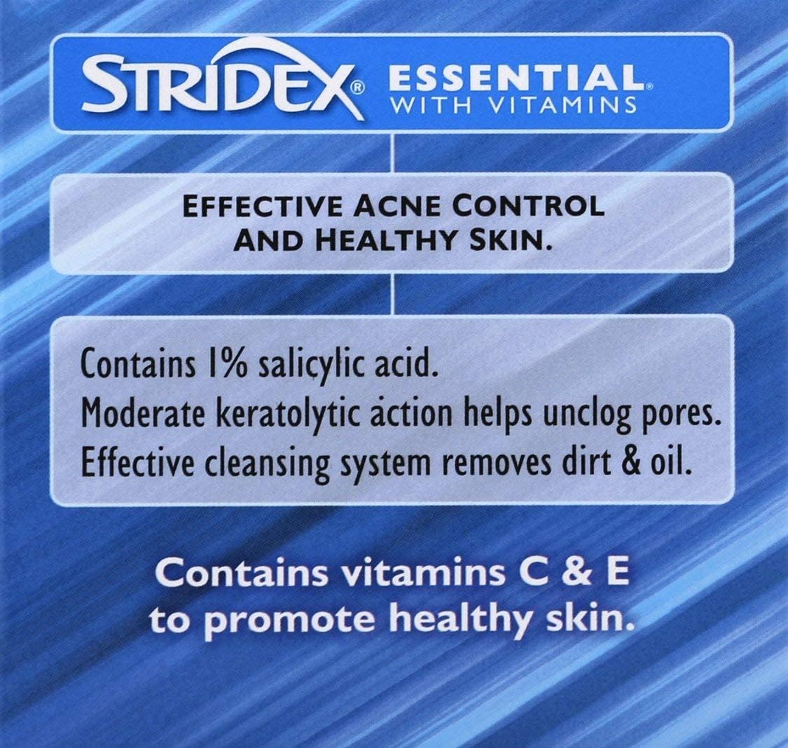 STRI-Dex STRI-Dex Essential Daily Care Pads with Vitamins, 55 Each (Pa