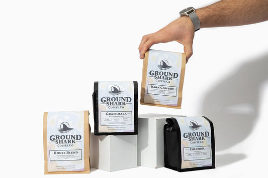 Ground Shark Coffee - Dark Cowboy - Pre-ground Coffee