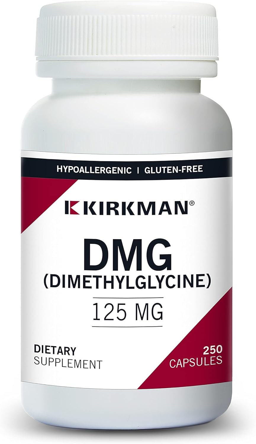 Kirkman ? DMG (Dimethylglycine) 125 mg - Hypoallergenic - 250 Vegetari