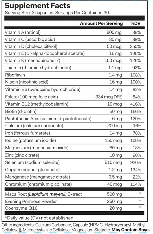 The Nue Co. Women'S Multivitamin 45+ Supplement- Supports Energy, Immu