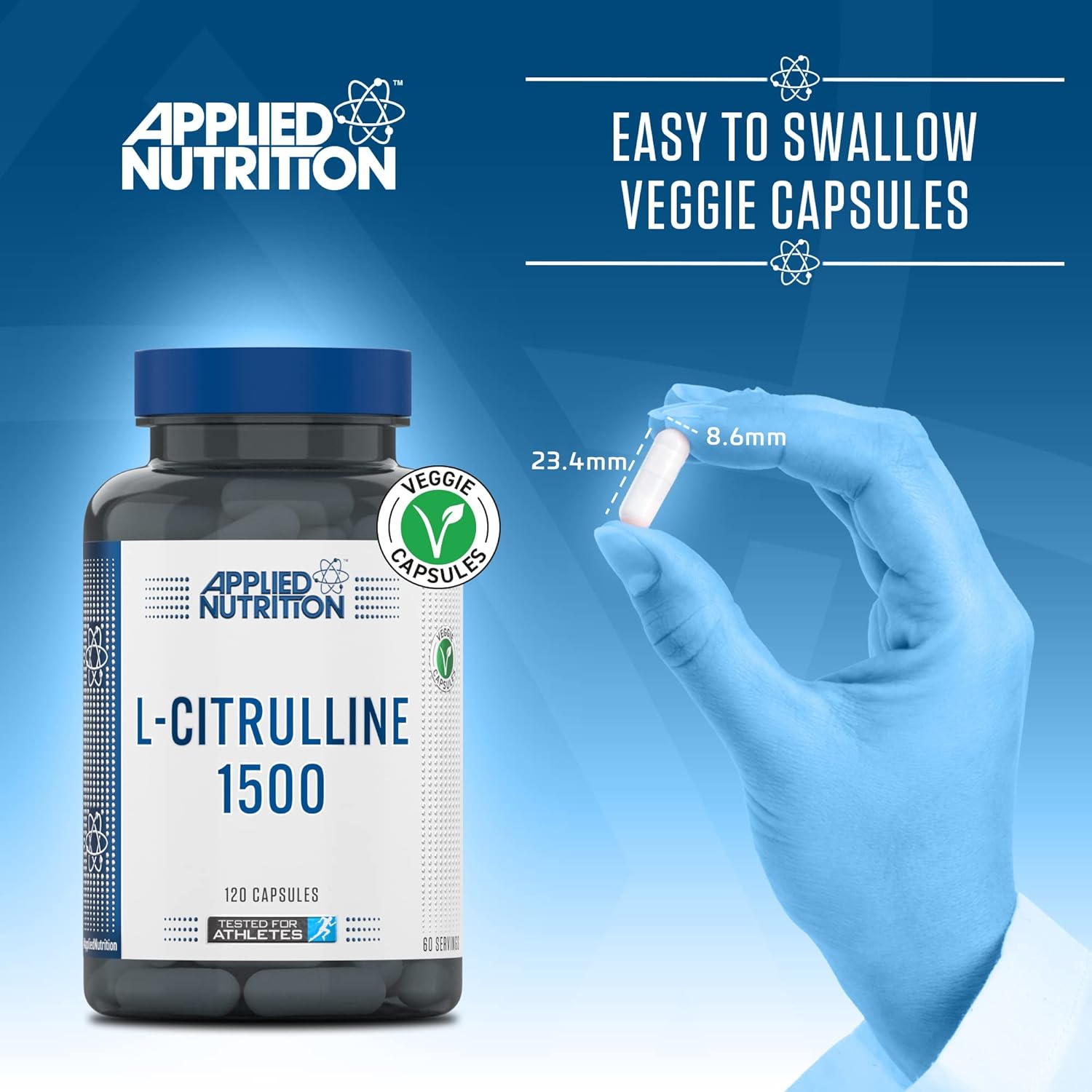Applied Nutrition L-Citrulline 1500-1500mg L Citrulline Per Serving, C