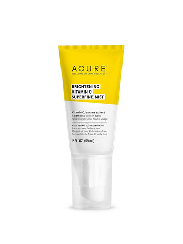 Acure Brightening Vitamin C Superfine Mist | 100% Vegan | For A Brighter Appearance | Banana Extract & Camellia | All Skin Types | 2