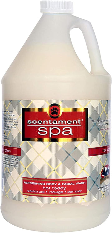 Best Shot Scentament Spa Seasonal Facial & Body Wash, Hot Toddy, 1 Gallon