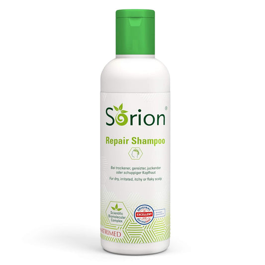 Sorion Shampoo - Psoriasis and Eczema Scalp Care with Coconut oil, Neem and Curcuma (200 ) by Sorion