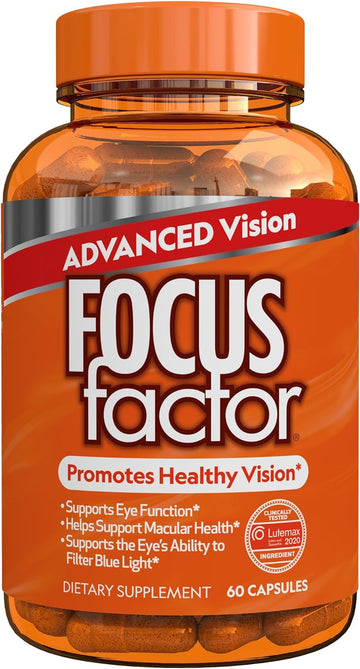 Focus Factor Advanced Vision Formula (60 Count) - Eye Vitami