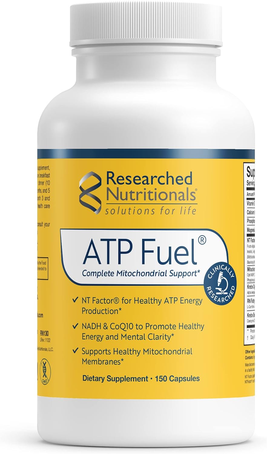 Researched Nutritionals ATP Fuel (150 Capsules)