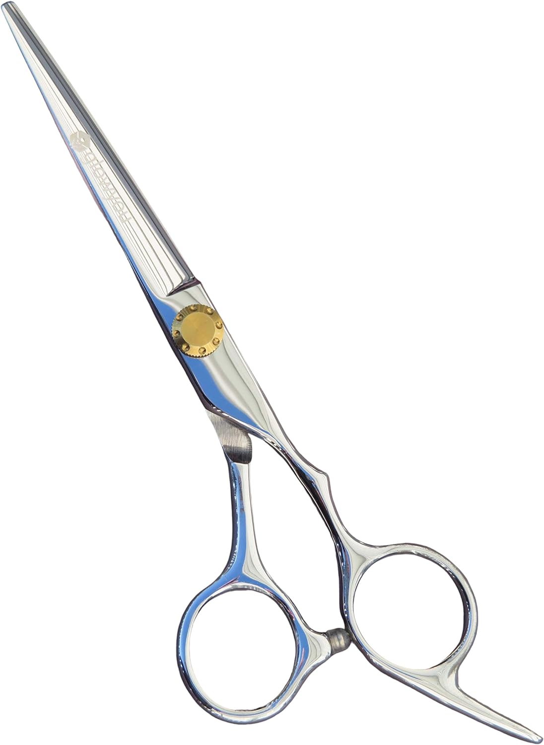 Glowyou Professional Hair Cutting Scissors shears - Razor Edge Shears - Barber Hair Cutting Scissors/shears - 6.5" Overall Length With Fine Adjustment Tension Screw - premium Quality Stainless Steel