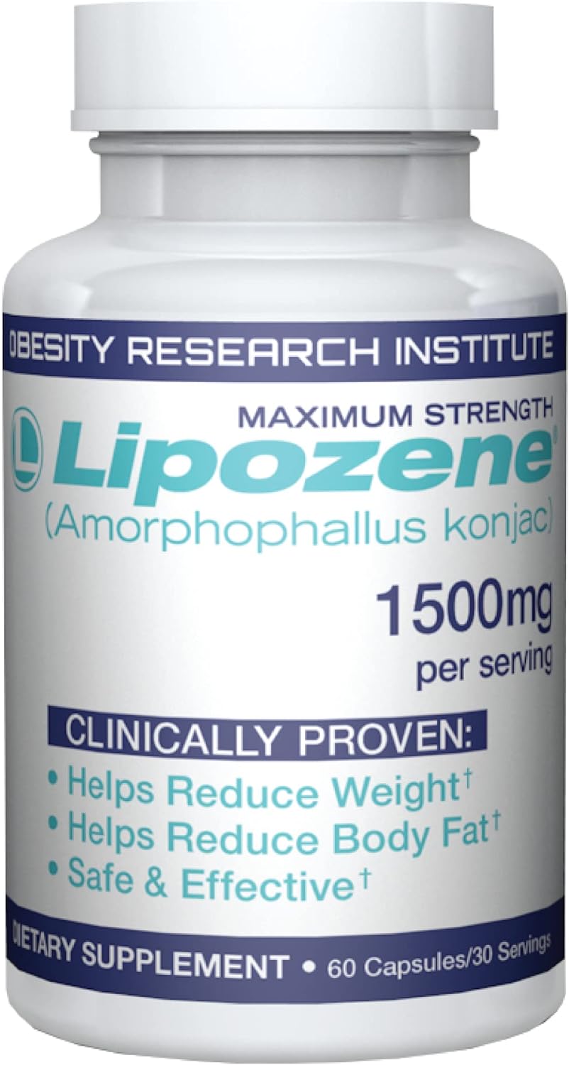 Lipozene Diet Pills - Weight Loss Supplement - Appetite Suppressant- 11.76 Ounces