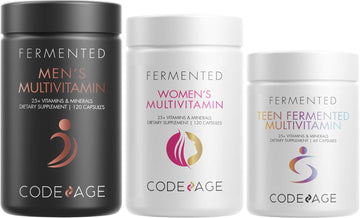 Codeage Multivitamins & Minerals Family Bundle - Multivitamin for Teen