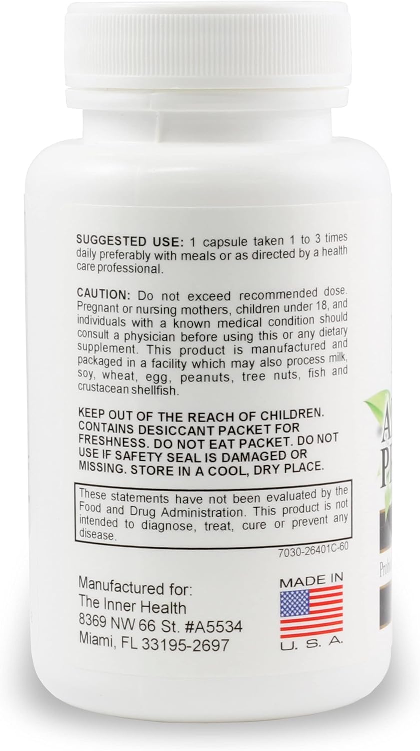 The Inner Health Advanced Probiotics for Women & Men to Support Health