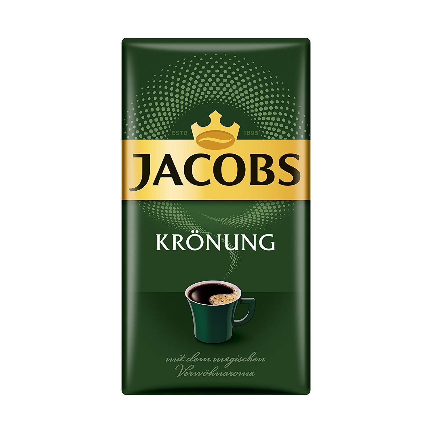 Jacobs Kronung Ground Coffee 500 Gram / 17.6 Ounce (Pack of 1)