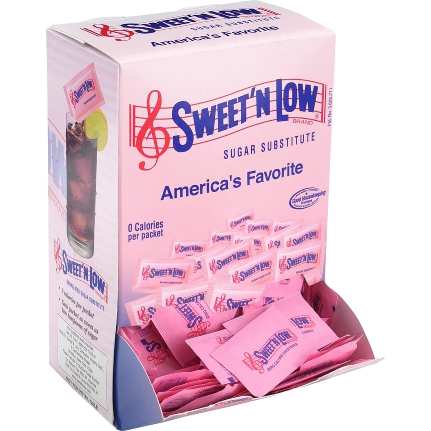  Sweetener Packets, Sweet'N Low, Box Of 400 Packets : Grocer