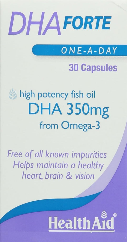 HealthAid DHA Forte 30 Capsules

107 Grams