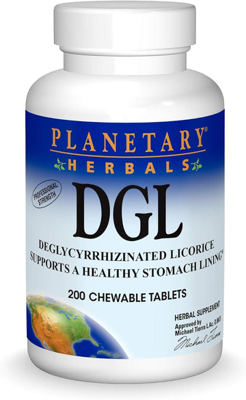 Planetary Herbals DGL Deglycyrrhizinated Licorice, Supports a Healthy
