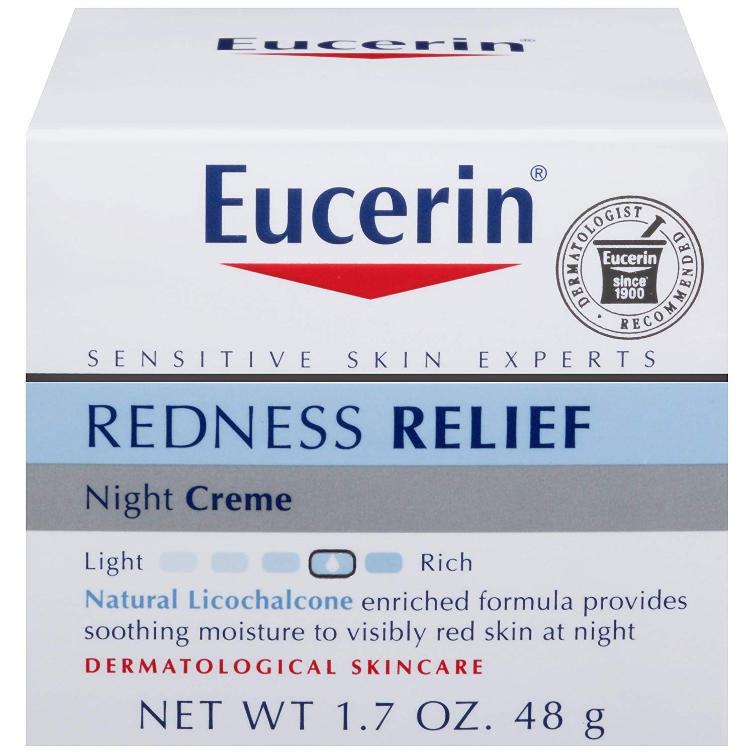 Esupli.com Eucerin Redness Relief, Night Creme 1.70 oz (Pack of 3)