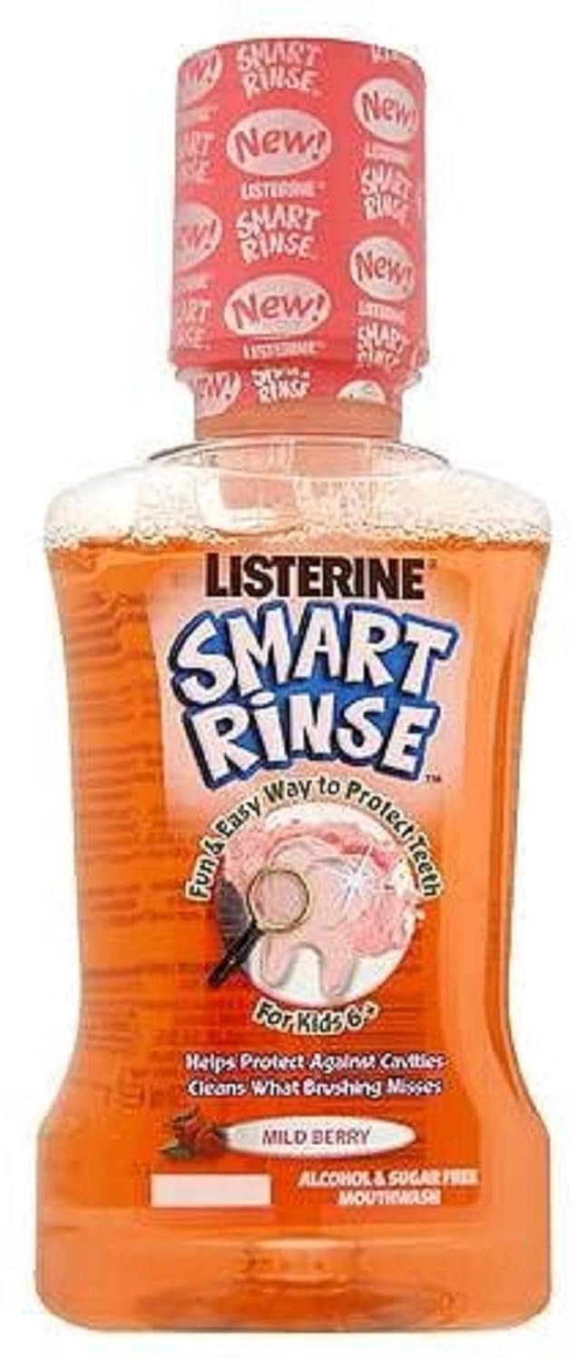 Johnson & Johnson Listerine Smart Rinse Kids Mouthwash Wild 