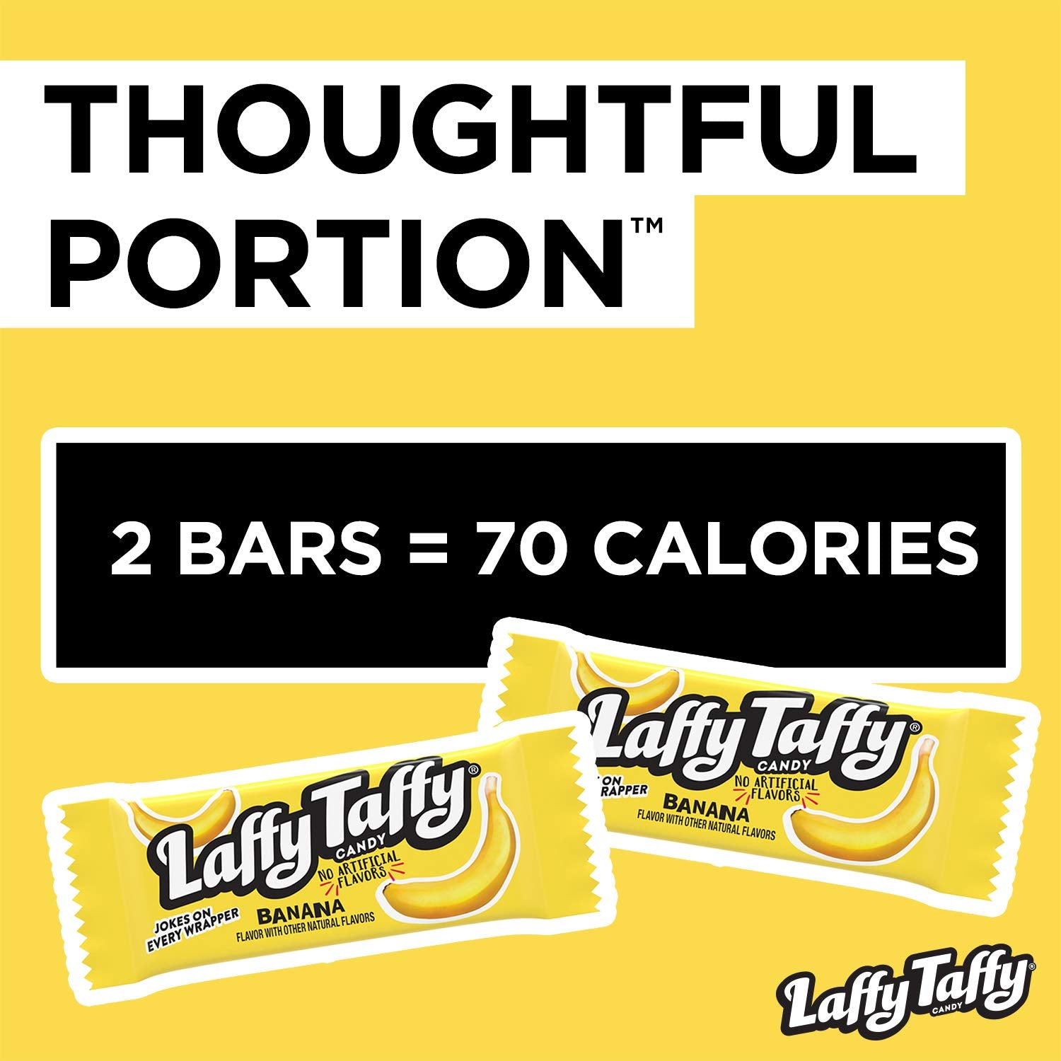 Laffy Taffy Candy, Banana, 145 Pieces : Taffy Candy : Grocer