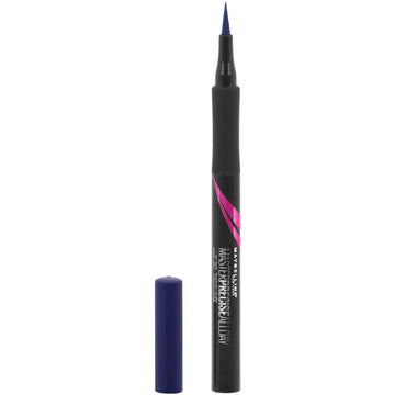 Maybelline Eyestudio Master Precise All Day Ink Pen Liquid Eyeliner, Cobalt Blue, 0.034 ;