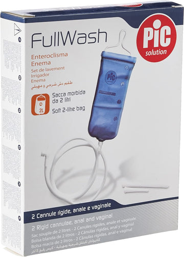 Specialist Supplements FullWash Enteroclisma Home Enema Kit with 2 Lit100 Grams