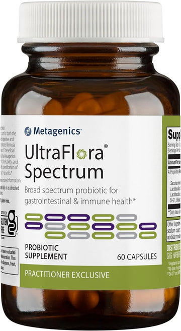 Metagenics UltraFlora Spectrum - Daily Probiotic - Gastrointestinal &