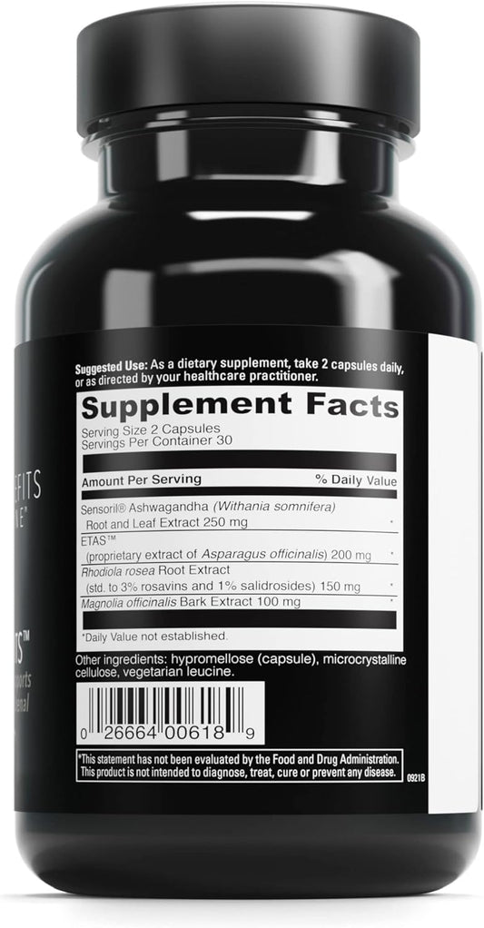 DaVinci Labs Cortisol Benefits - Dietary Supplement to Support Healthy1.76 Ounces
