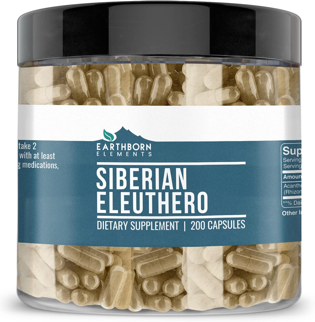 Earthborn Elements Cissus Quadrangularis and Siberian Eleuth