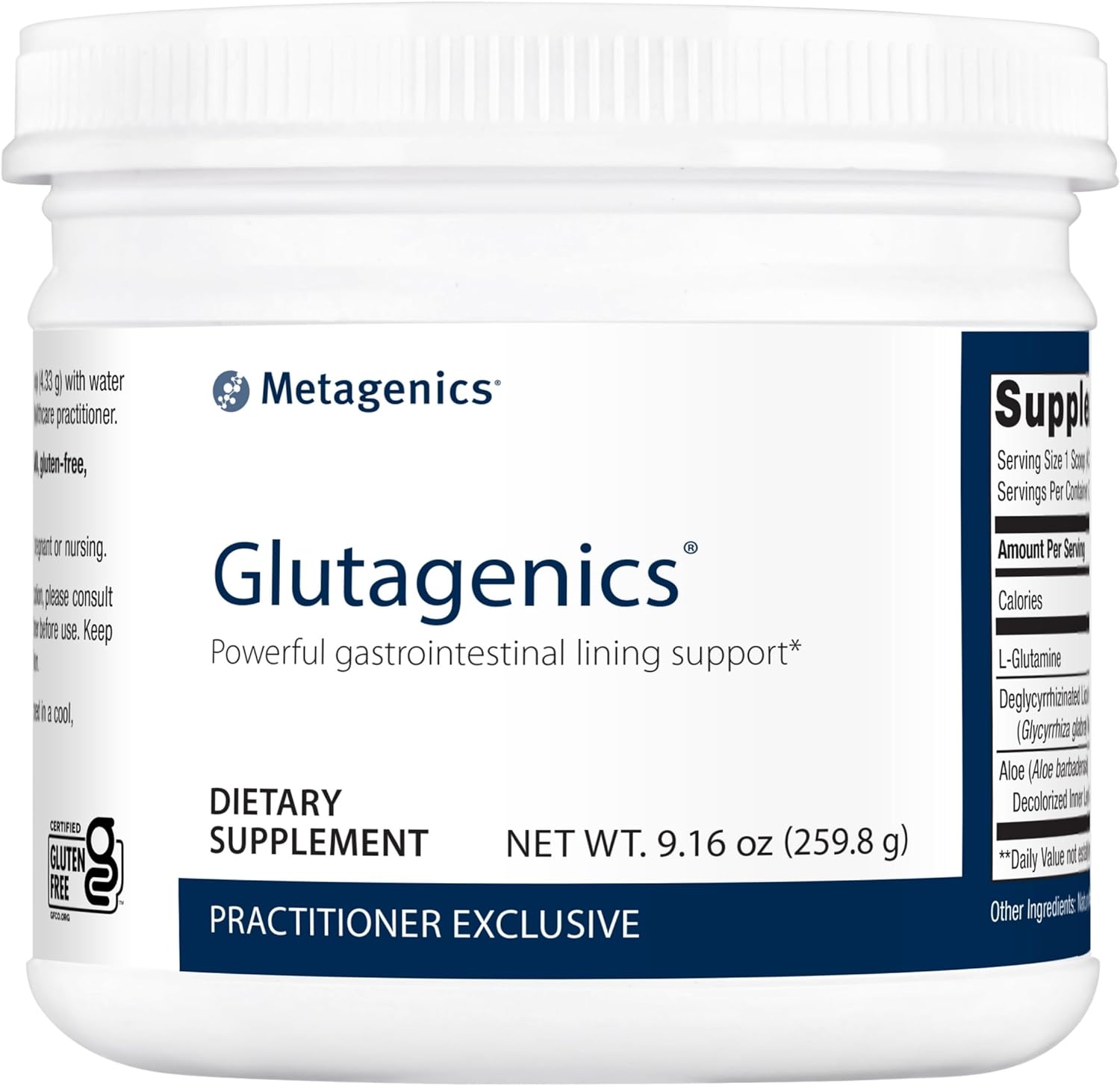 Metagenics Glutagenics - L Glutamine Formula for Healthy Gastrointesti4.8 Ounces