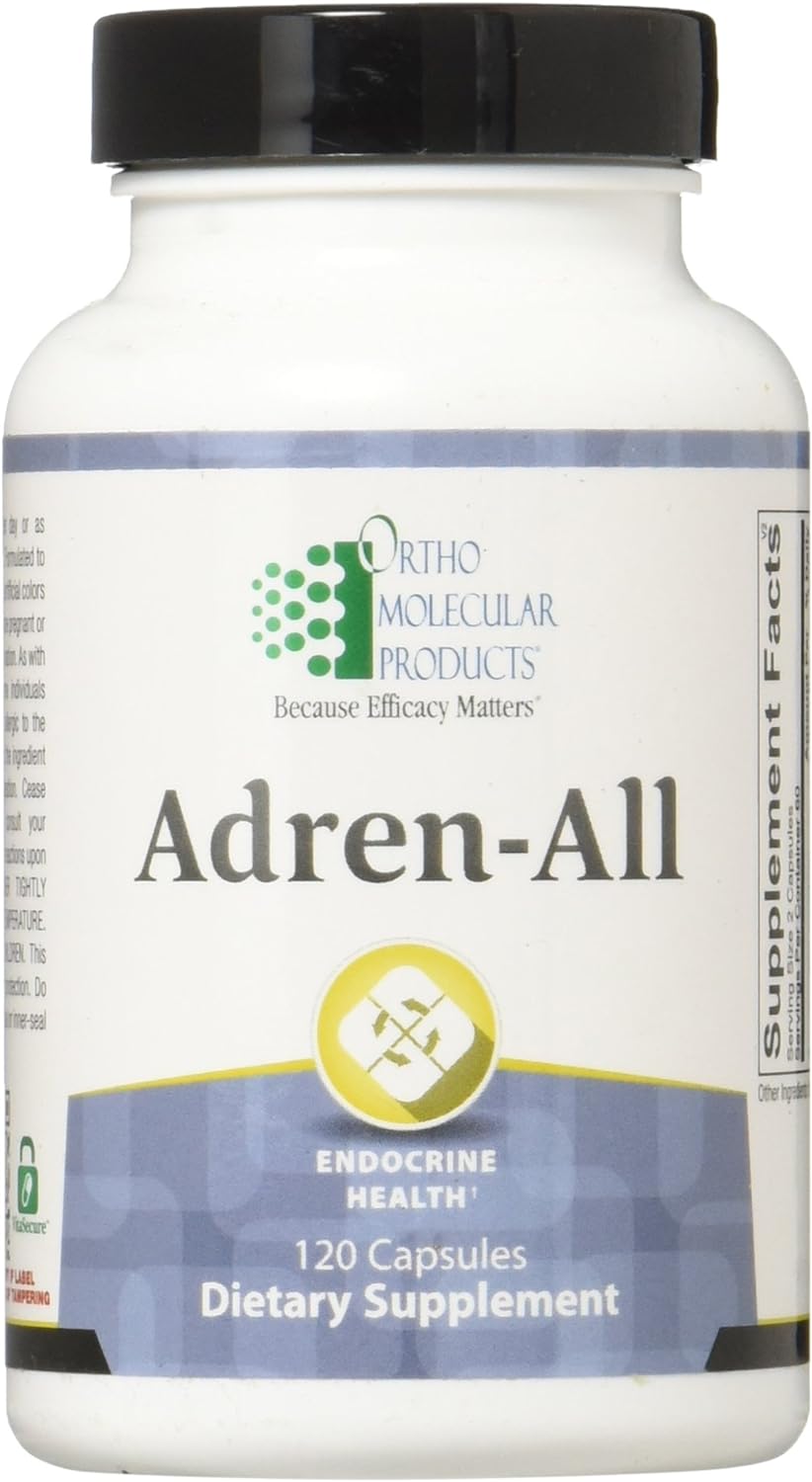 Ortho Molecular Products Adren-All Capsules, 120 Count3.2 Ounces