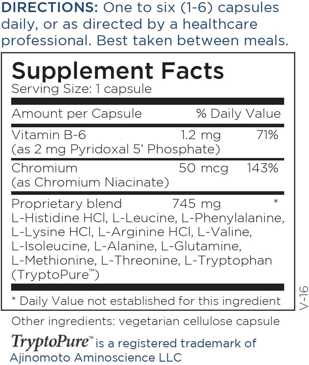 Metabolic Maintenance BAM Balanced Amino Maintenance - Amino Acid Comp