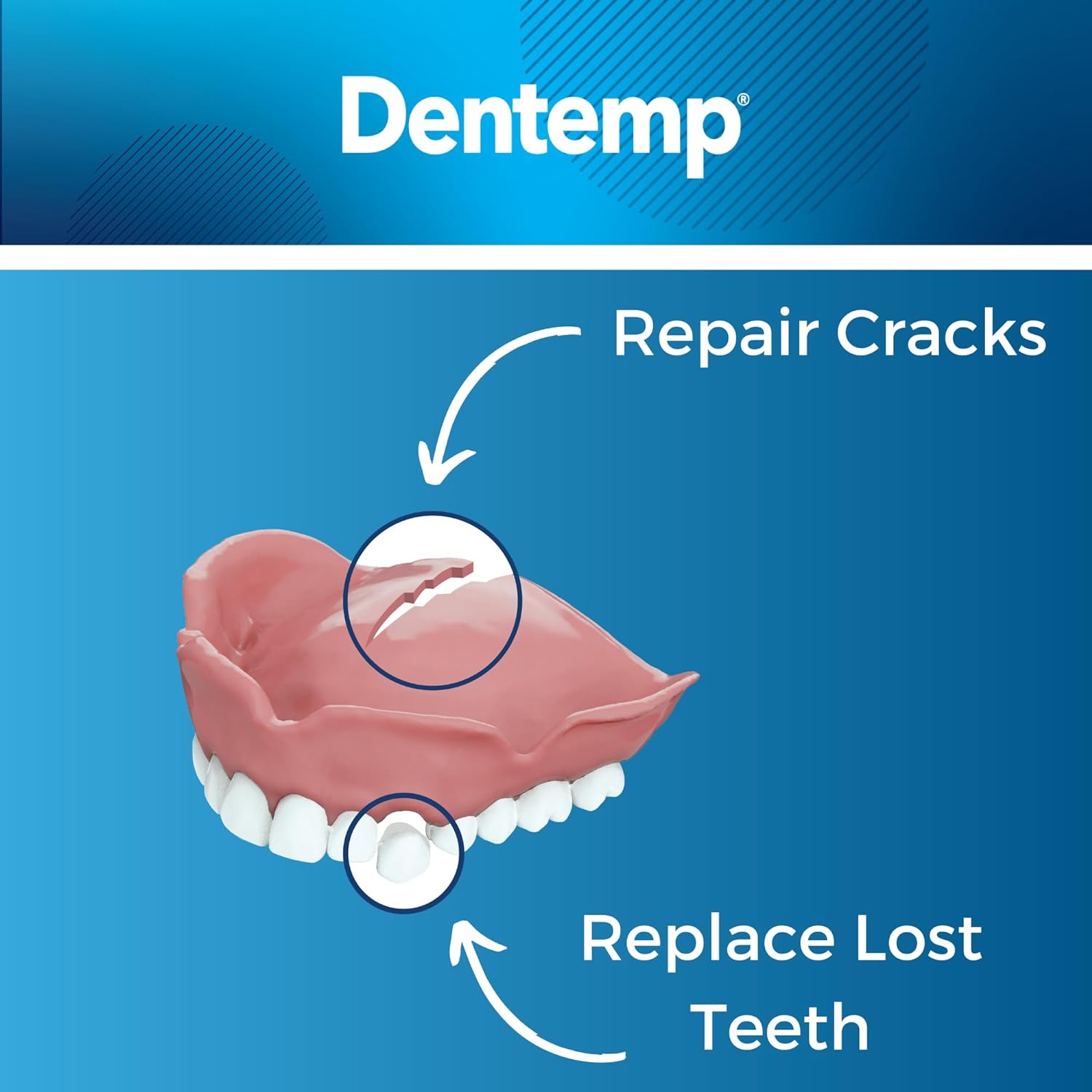 Dentemp Repair Kit - Repair-It Advanced Formula Denture Repa