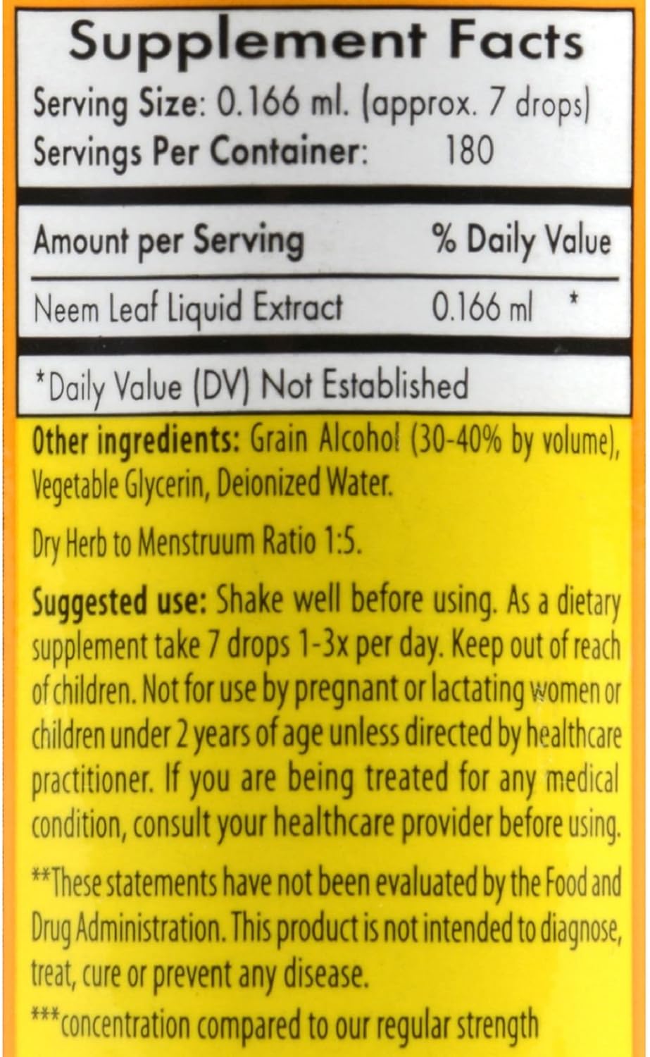 Neem Aura Certified Organic Triple Strength Neem Leaf Extract 1 to 5-1
